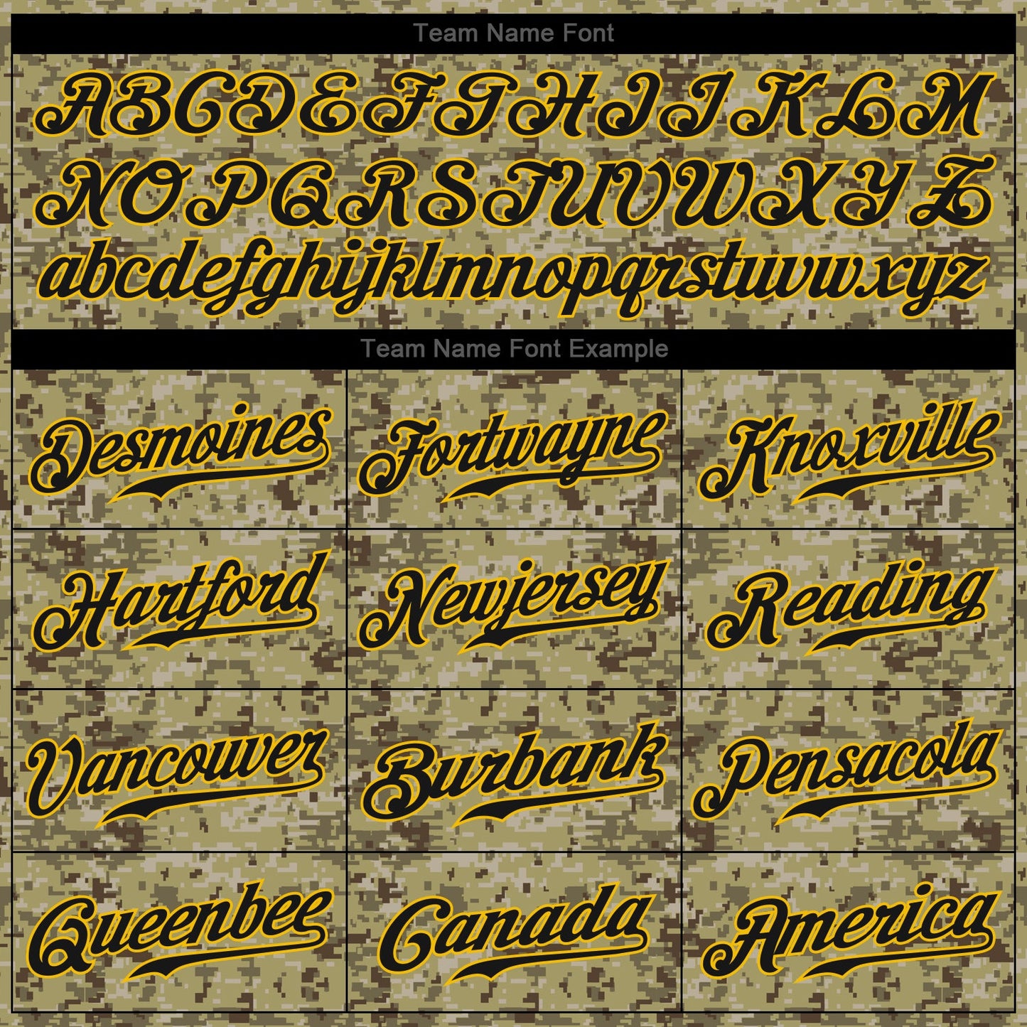 Custom Camo Black-Gold Authentic Salute To Service Baseball Jersey