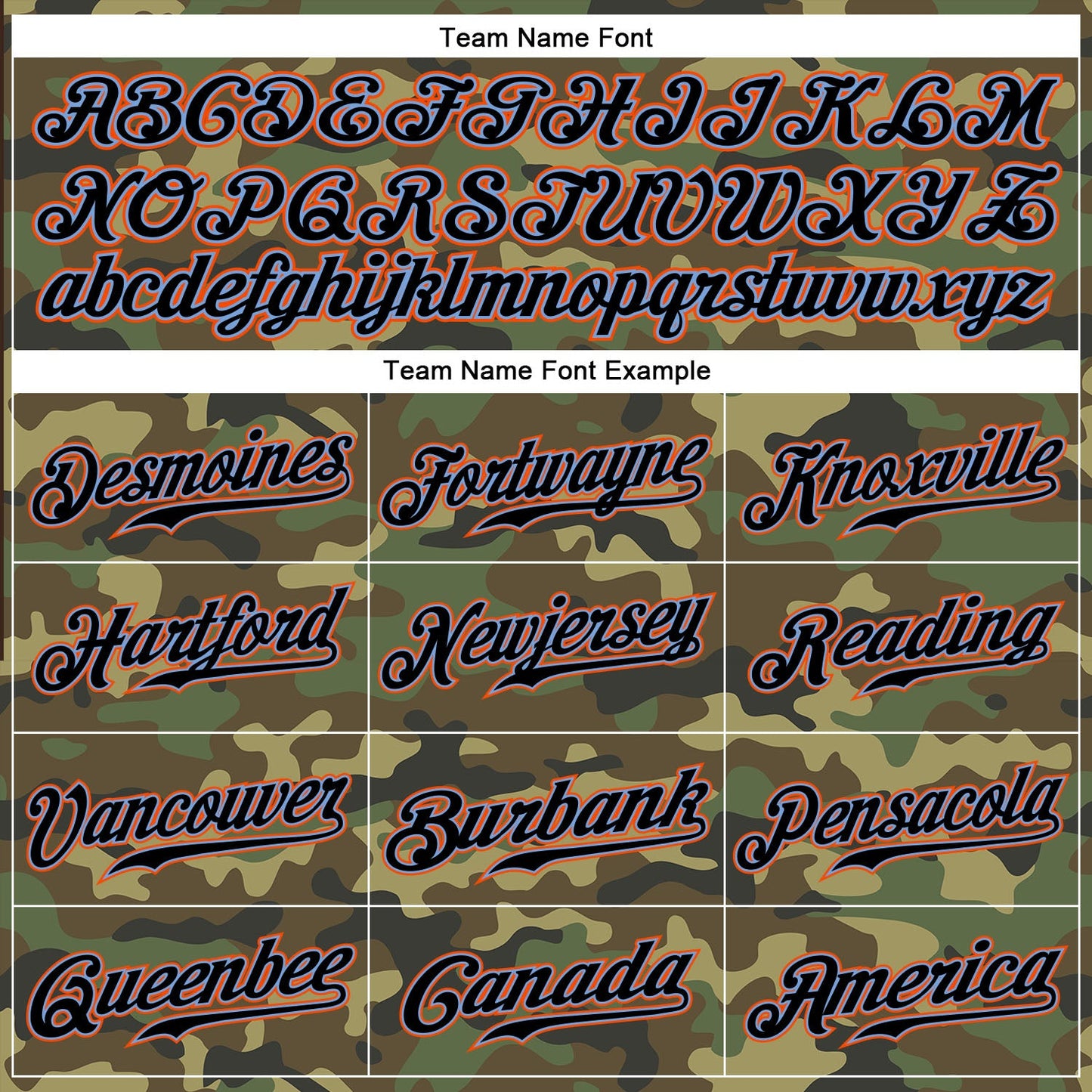 Custom Camo Black-Powder Blue Authentic Salute To Service Baseball Jersey