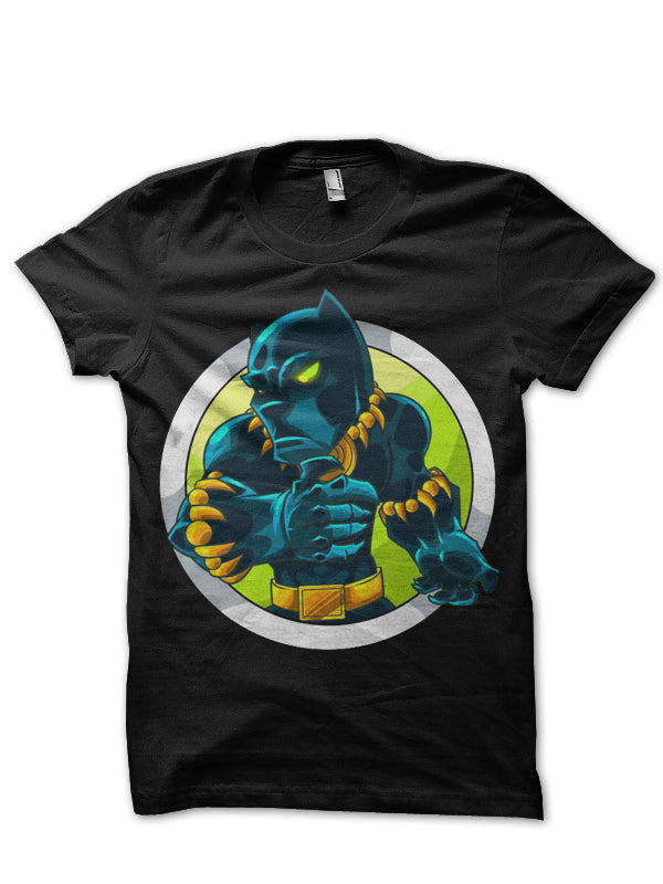 Black Panther Black Tee Style001