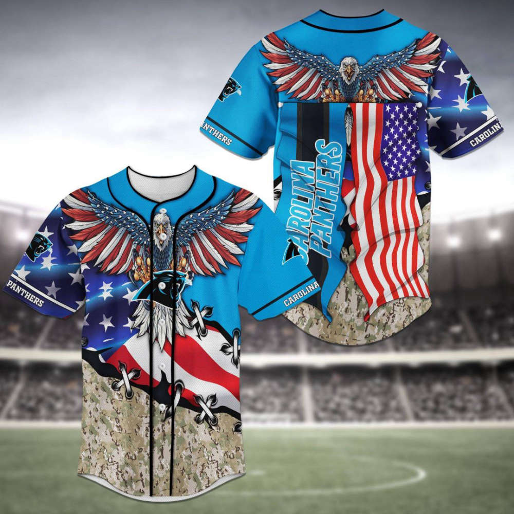 Carolina Panthers Baseball Jersey Gift For Men Women - lylyprint.com