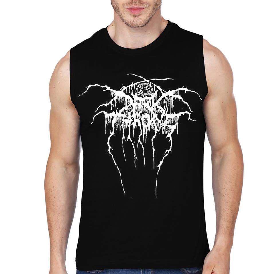 Black Metal Gym T-Shirt Style001