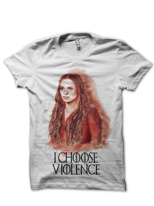 Cersei Lannister White T-Shirt