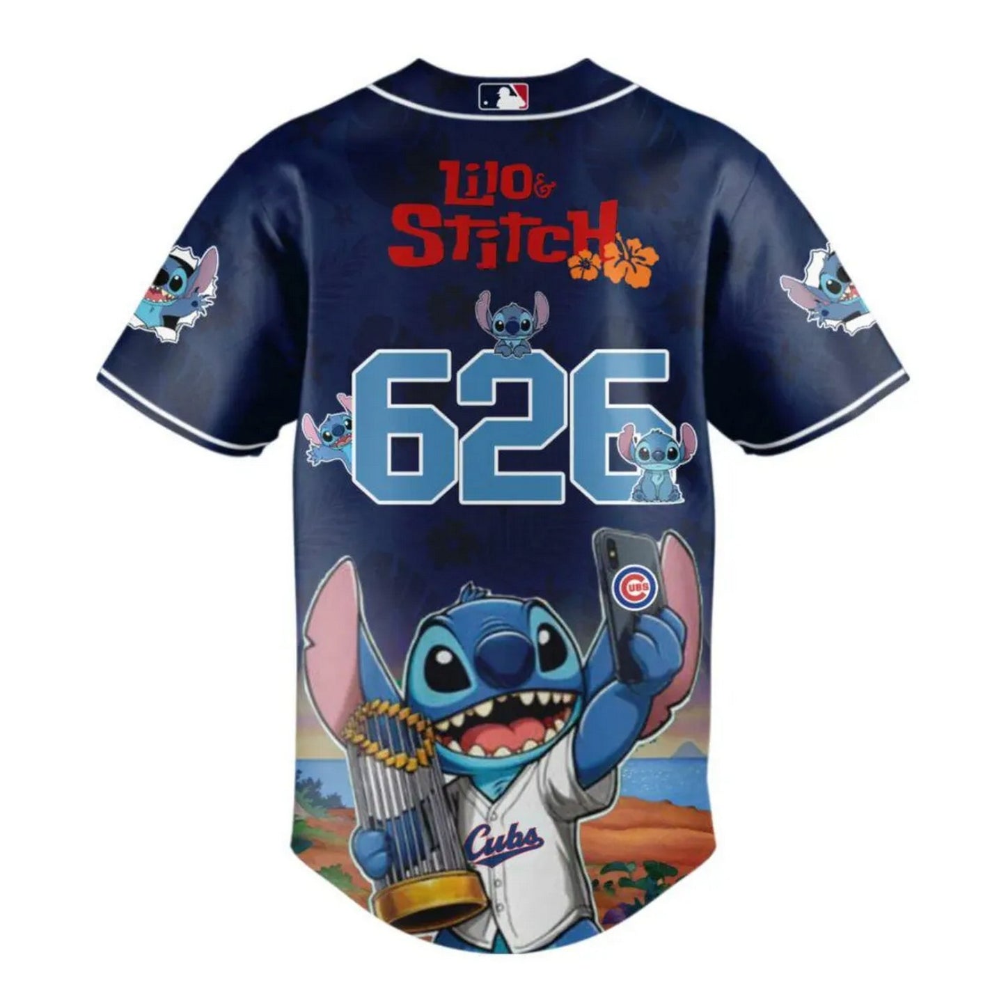 Chicago Cubs X Lilo &amp; Stitch Limited Edition Baseball Jersey