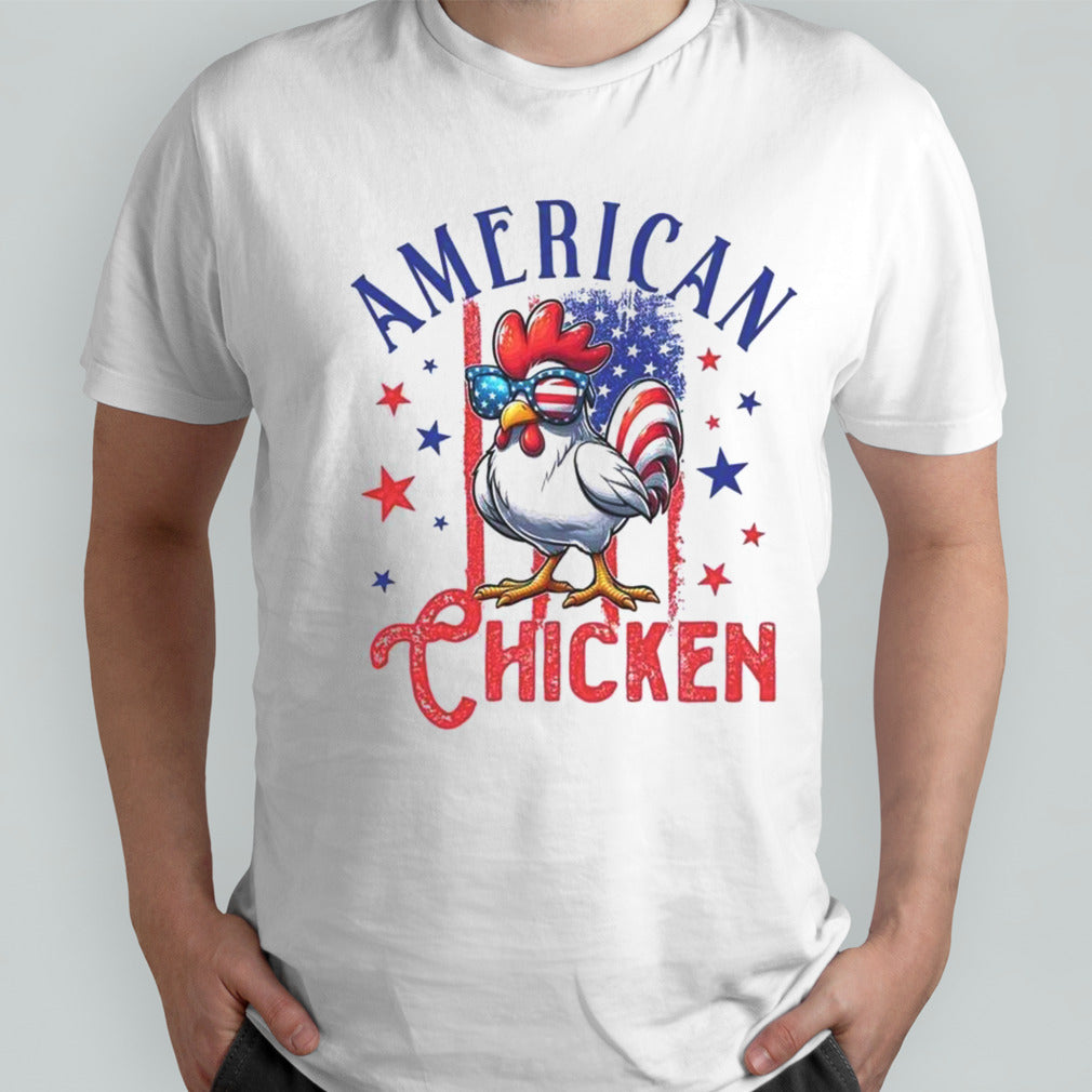 chicken 4th Of July Comfort T shirt