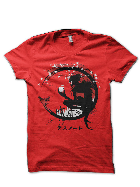 Circle Note Red T-Shirt