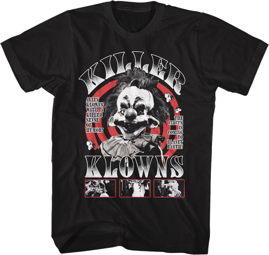 Circus Poster Killer Klowns From Outer Space T-Shirt Style001