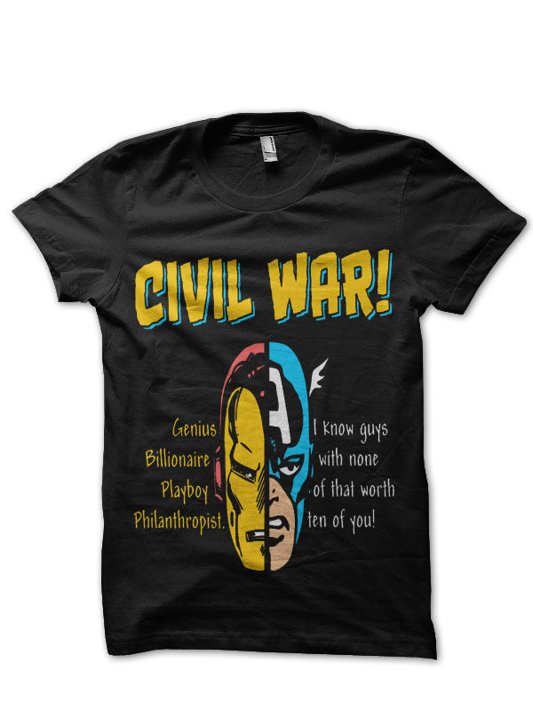 Civil War T-Shirt Style007