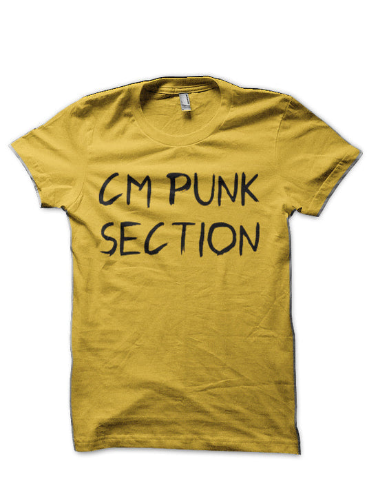 CM PUNK SECTION (BLACK) T-Shirt