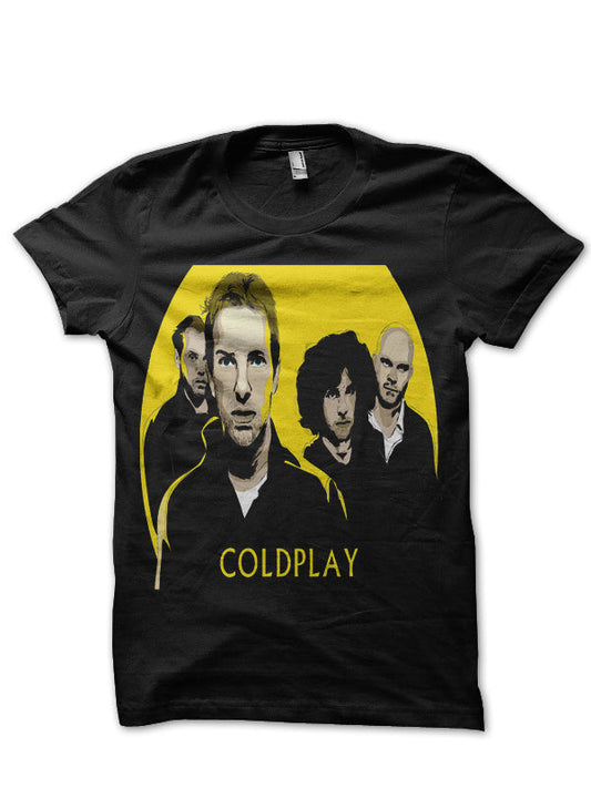 Coldplay Black T-Shirt Style002