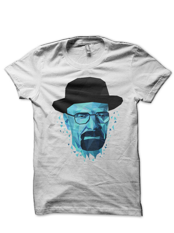 Blue Crystal White T-Shirt