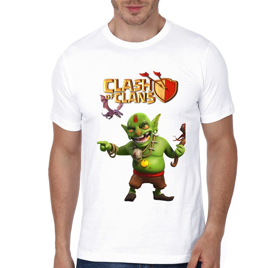 Clash of Clans White Tee