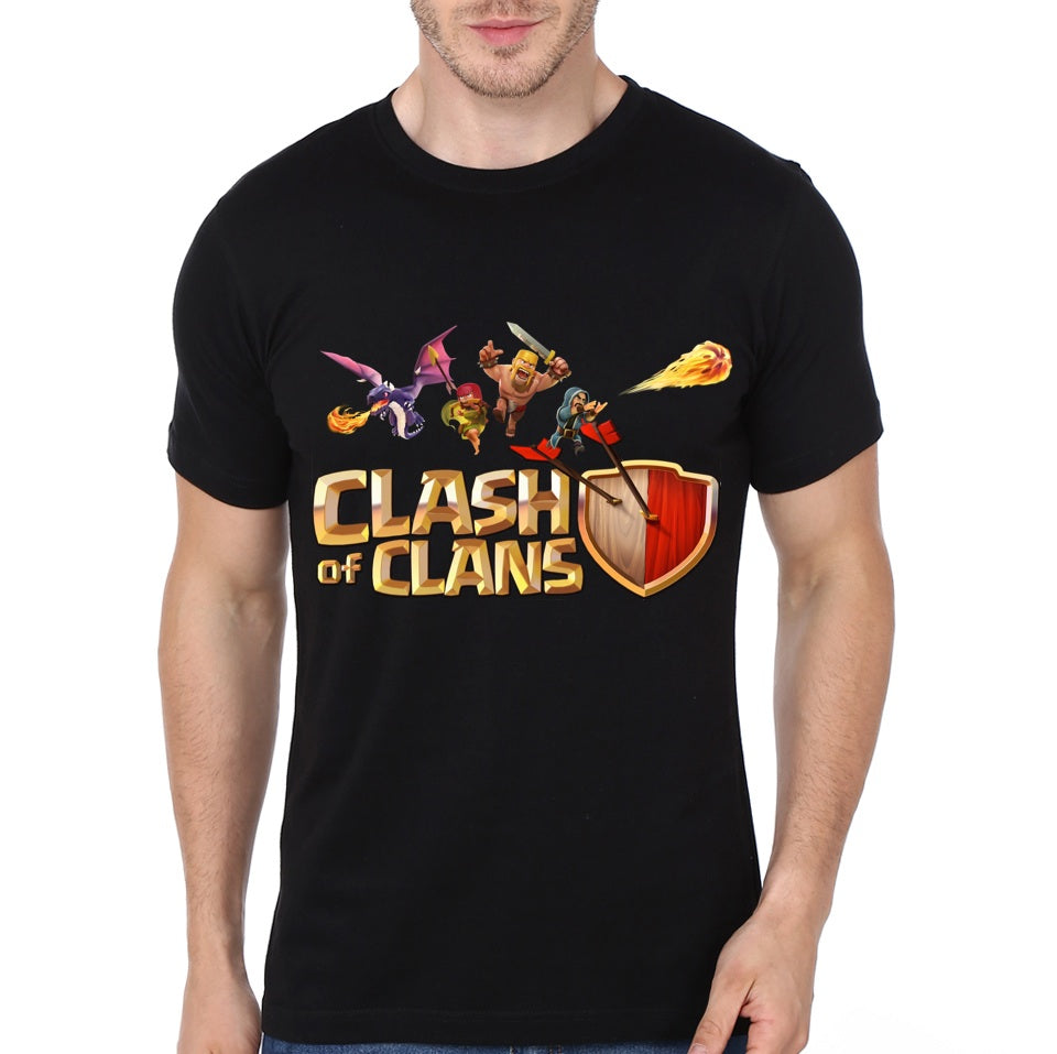 Clash of Clans Black Tee