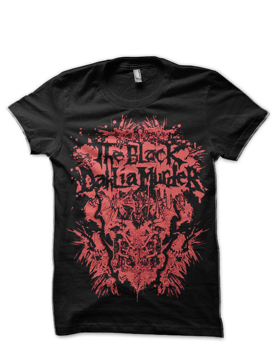 Black Dahlia Half Sleeve T-Shirt Style001