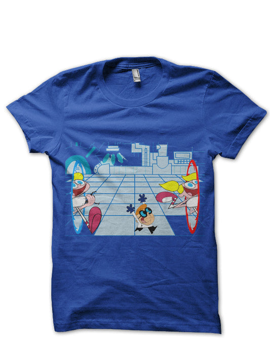Dexter Lab Blue Tee