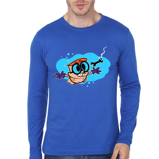 Dexter Navy Blue Full Sleeve Tee