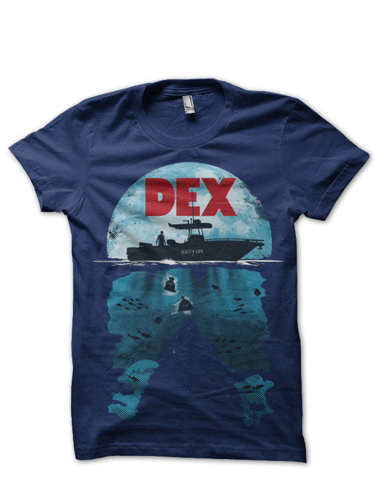 Dexter Dark Blue Tee