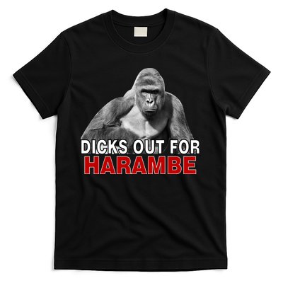 Dicks Out For Harambe T-Shirt