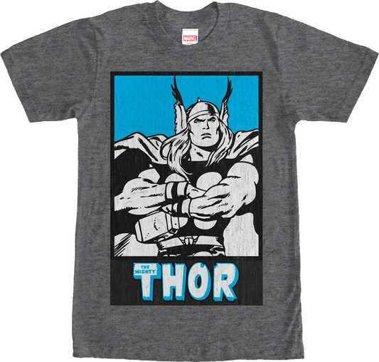Distressed Poster Thor T-Shirt