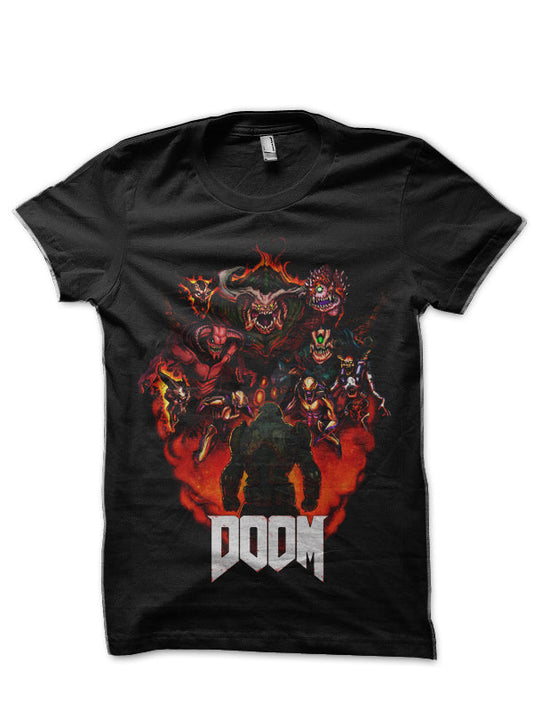 Doom Black T-Shirt Style002
