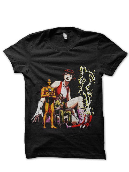 Doom Patrol Half Sleeve BlackT-Shirt