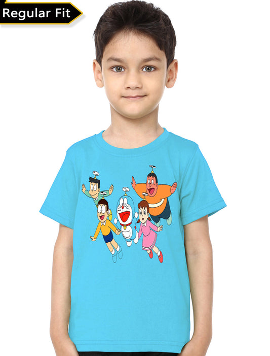 Doraemon Light Blue T-Shirt