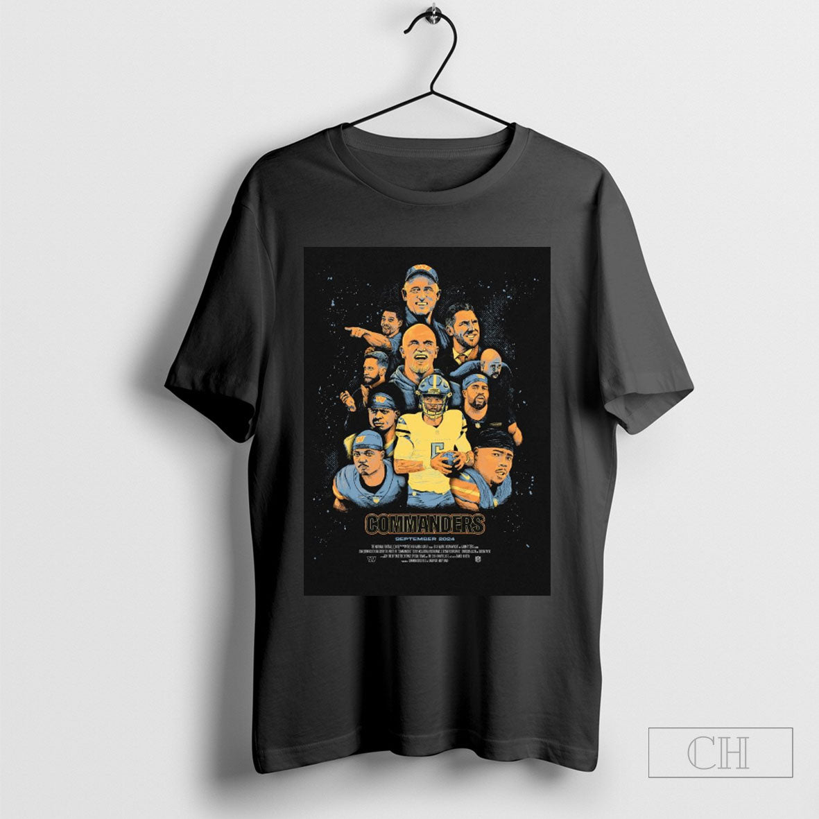 Washington Commanders Nfl Sept 2024 The National Football League The Josh Harris Group Adam Peters T Shirts