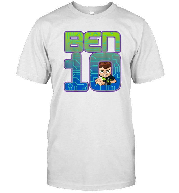 Ben 10 Simple Portrait Logo Tshirt