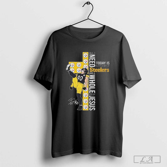 Today Is A Little Bit Of Pittsburgh Steelers T. J. Watt Signatures T-Shirt