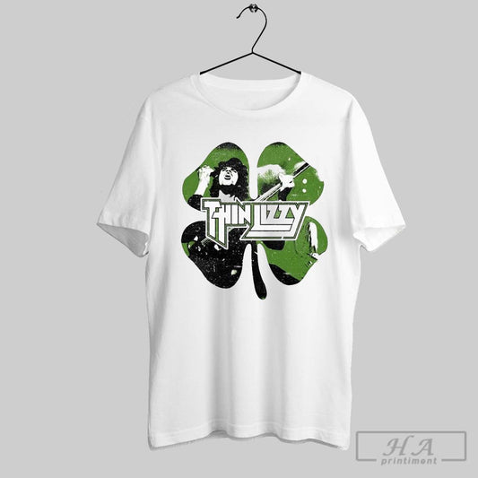 Thin Lizzy Shamrock Infil T Shirts