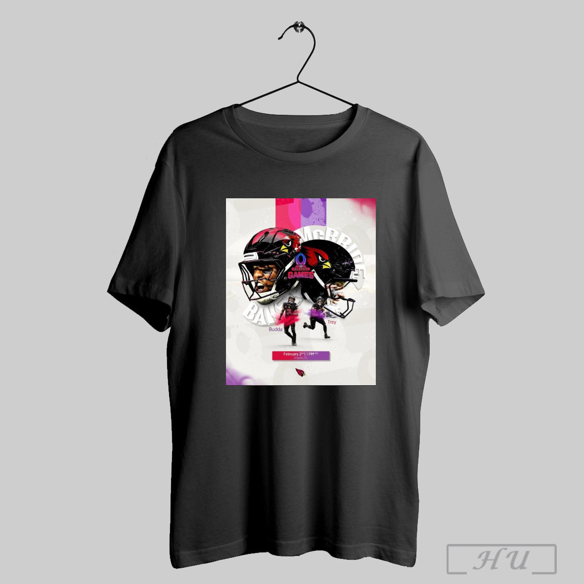 Trendy Poster Arizona Cardinals Football Budda Baker And Trey Mcbride Nfl Pro Bowl Games February 2nd Orlando Fl T Shirt
