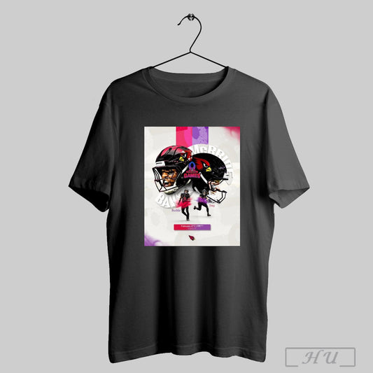 Trendy Poster Arizona Cardinals Football Budda Baker And Trey Mcbride Nfl Pro Bowl Games February 2nd Orlando Fl T Shirt