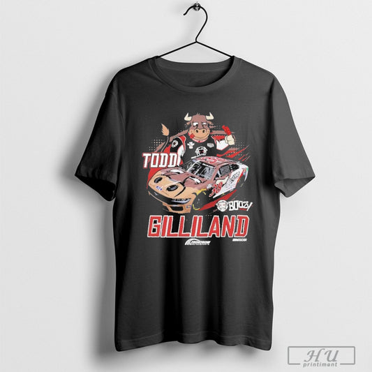 Todd Gilliland Checkered Flag Sports Boozy Jerkey Car T-shirt