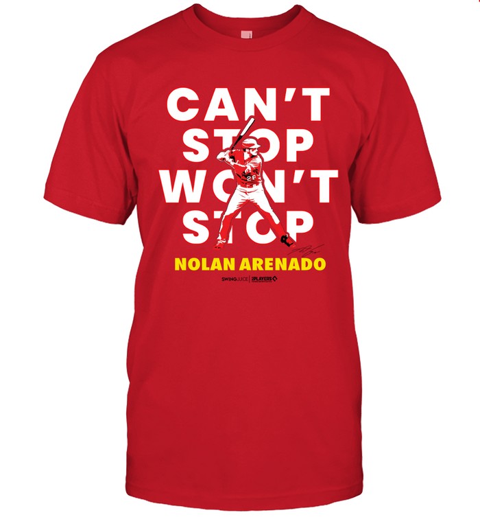 Ben Verlander Cant Stop Wont Stop Nolan Arenado T Shirt