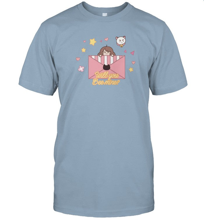 Bee And Puppycat Valentines Day Will You Bee Mine Sweatshirt