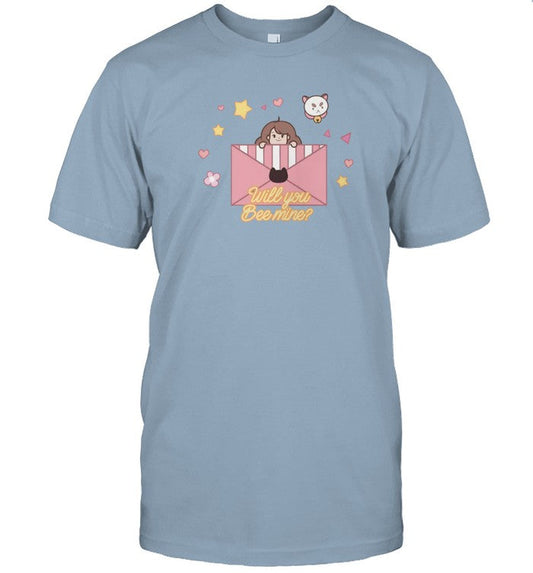 Bee And Puppycat Valentines Day Will You Bee Mine Sweatshirt