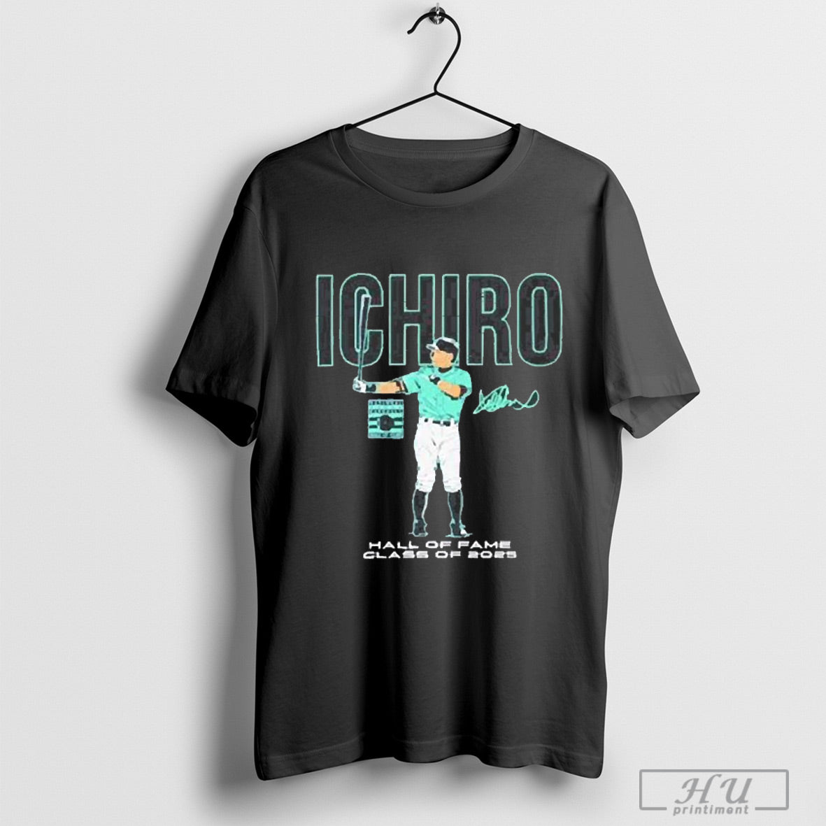 Top Ichiro Suzuki Hall Of Fame Class Of 2025 Signature Shirts Sweatshirt