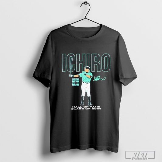 Top Ichiro Suzuki Hall Of Fame Class Of 2025 Signature Shirts Sweatshirt