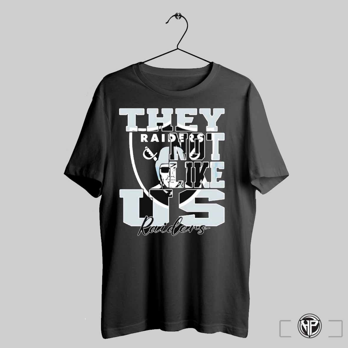 They Not Like Us Las Vegas Raiders Football 2024 Logo Shirt Trending Sweatshirt