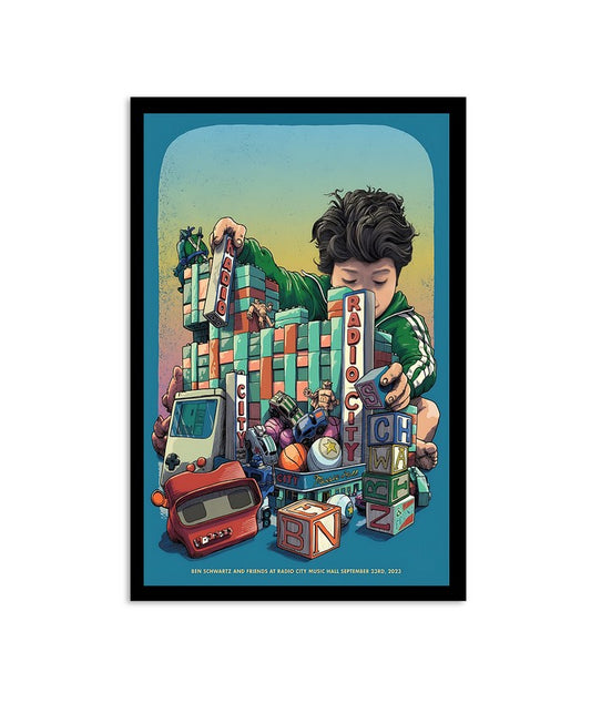 Ben Schwartz Radio City Music Hall New York, NY Sept 23, 2023 Poster