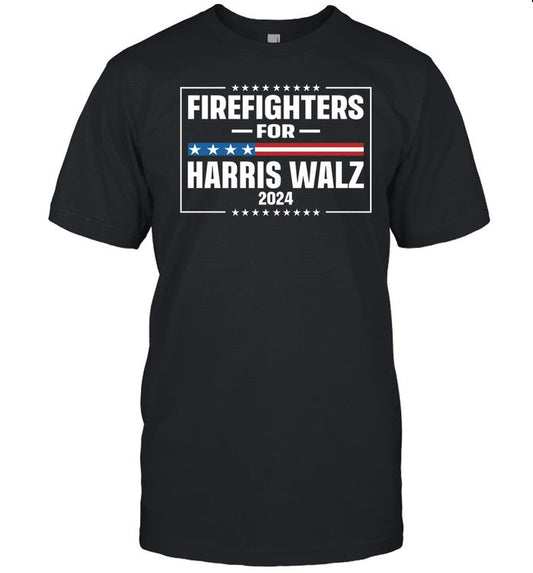 Kamala Firefighters For Harris Walz 2024 Shirt