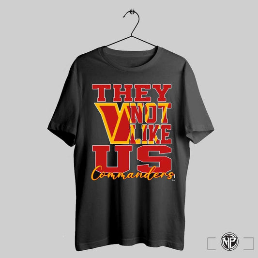 They Not Like Us Washington Commanders Football 2024 Logo Shirt Trending Sweatshirt