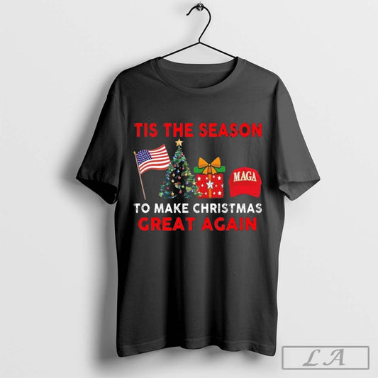 Tis The Season Trump Maga 2024 Make Christmas Great Again Shirt