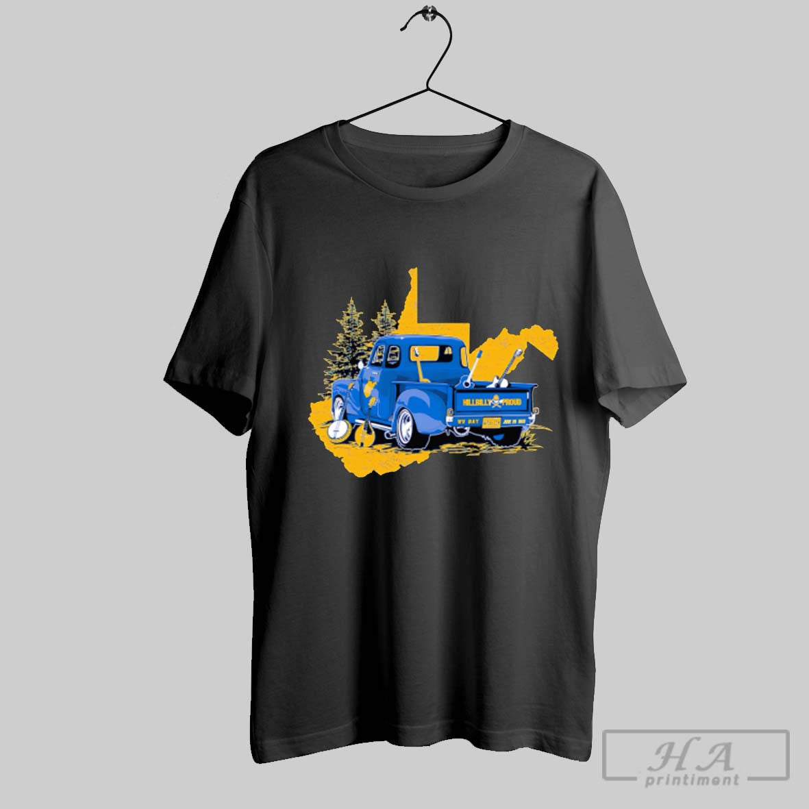 West Virginia Truck Hillbilly Proud Shirt