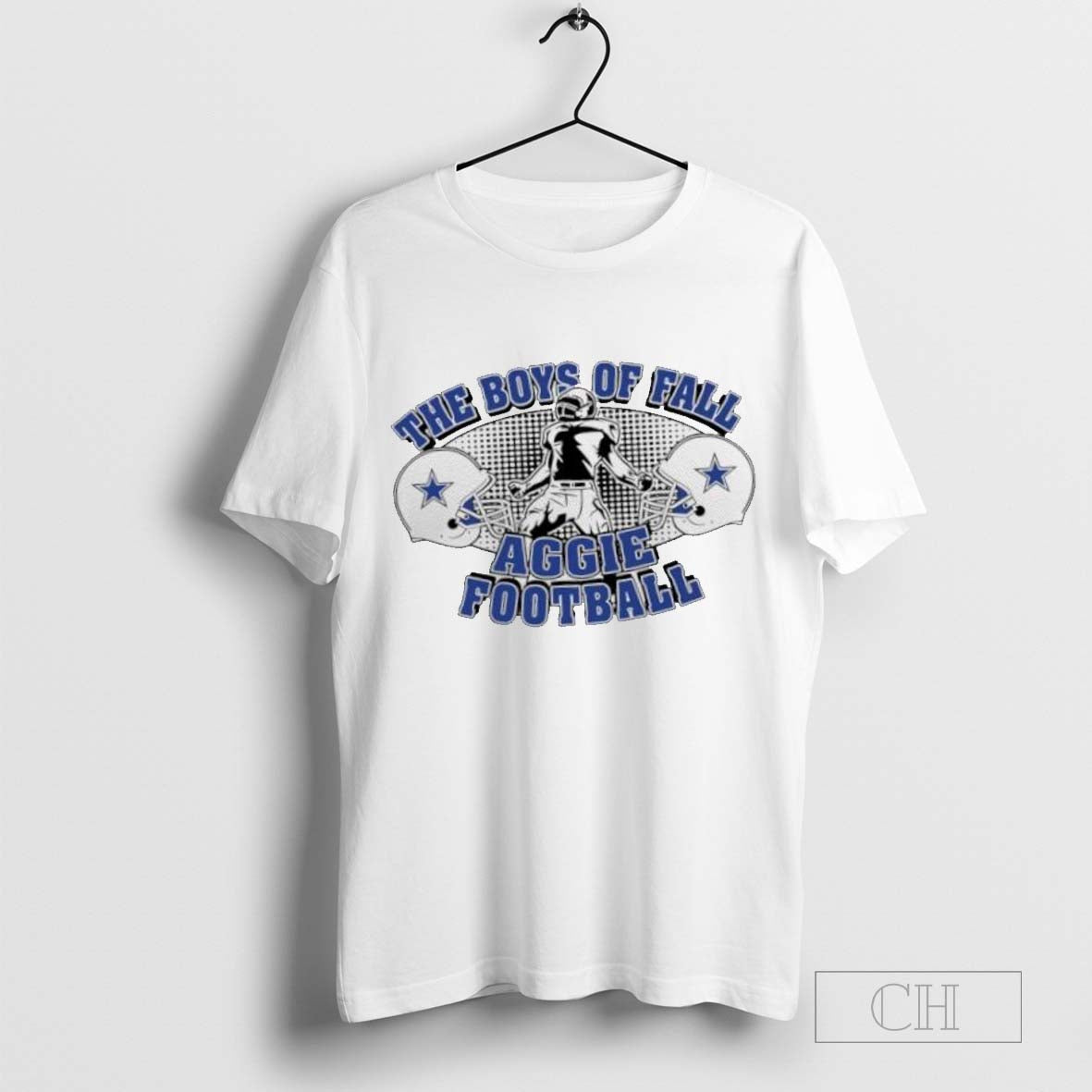 The boys of fall Kenny Hill Beal City Aggie football helmet T-shirt