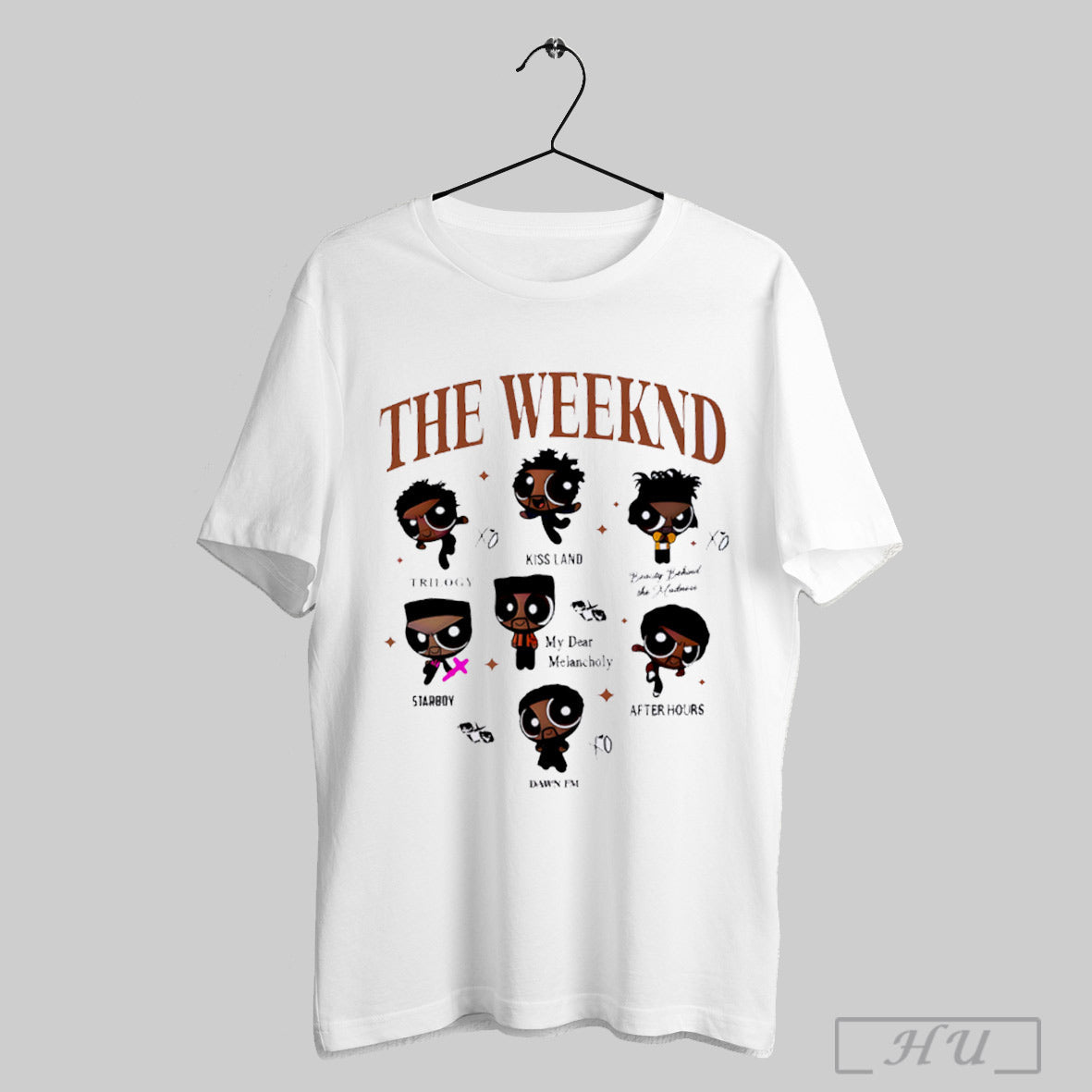 The Weeknd As She Powerpuff Girls Albums Cartoon Shirt Sweatshirt
