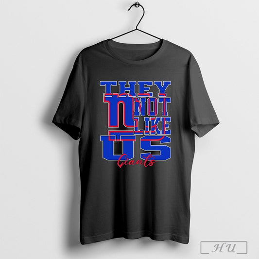 They Not Like Us New York Giants Football 2024 Logo Shirt