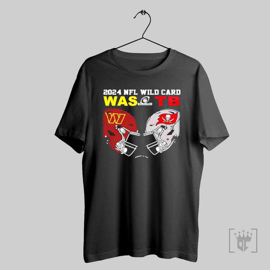 Washington Commanders Vs Tampa Bay Buccaneers 2024 Nfl Wild Card Matchup T Shirt