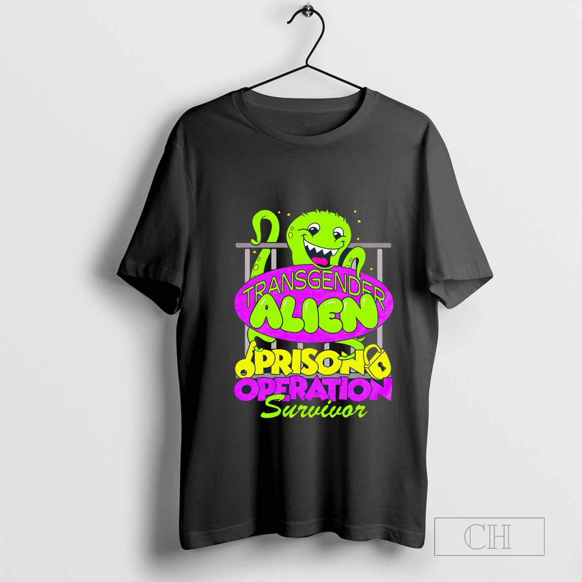 Transgender Alien Prison Operation Survivor T Shirt
