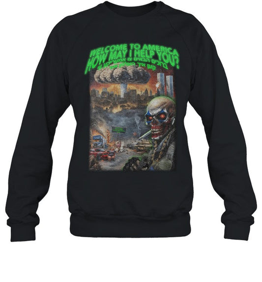 Beenshill Welcome To America How May I Help You T Shirt