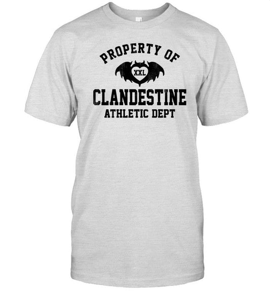 Beef Property Of Clandestine Athletic Dept Shirt